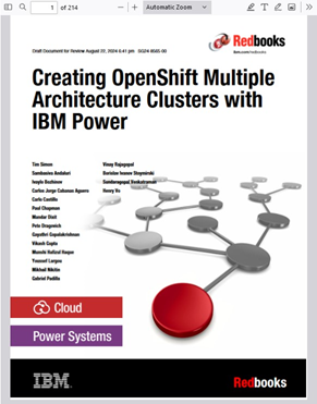 Exploring Multi-Architecture OpenShift Clusters with IBM Power: A Game-Changer for Enterprise Computing