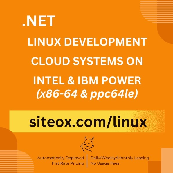 Site Ox Offers .NET Dev Cloud Offering